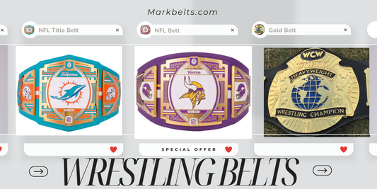  Championship Title Belts