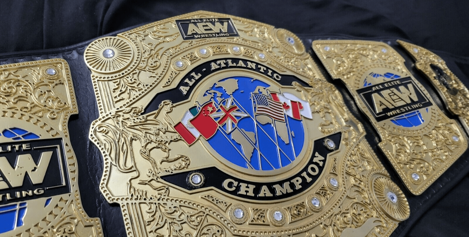 AEW championship belt