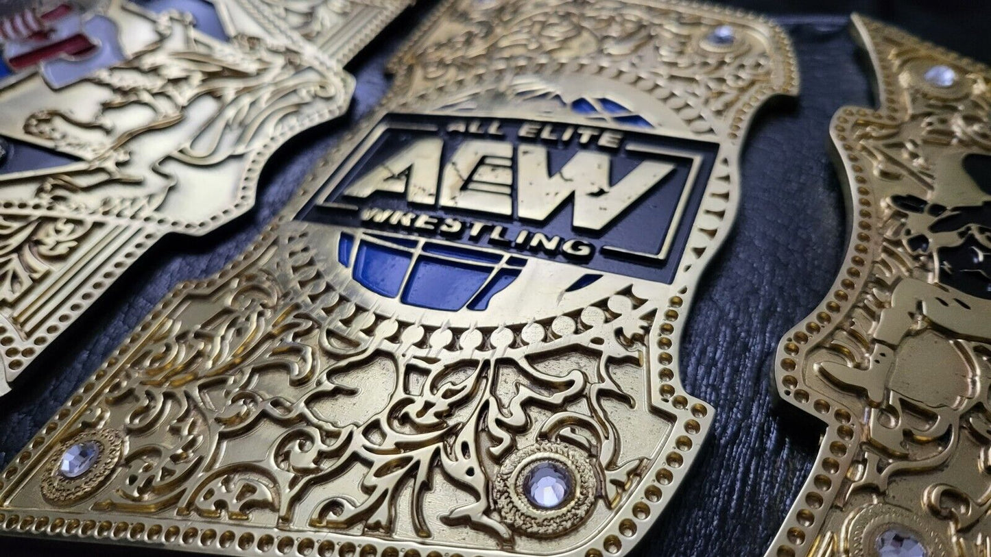 AEW ALL ATLANTIC CNC MADE CHAMPIONSHIP BELT