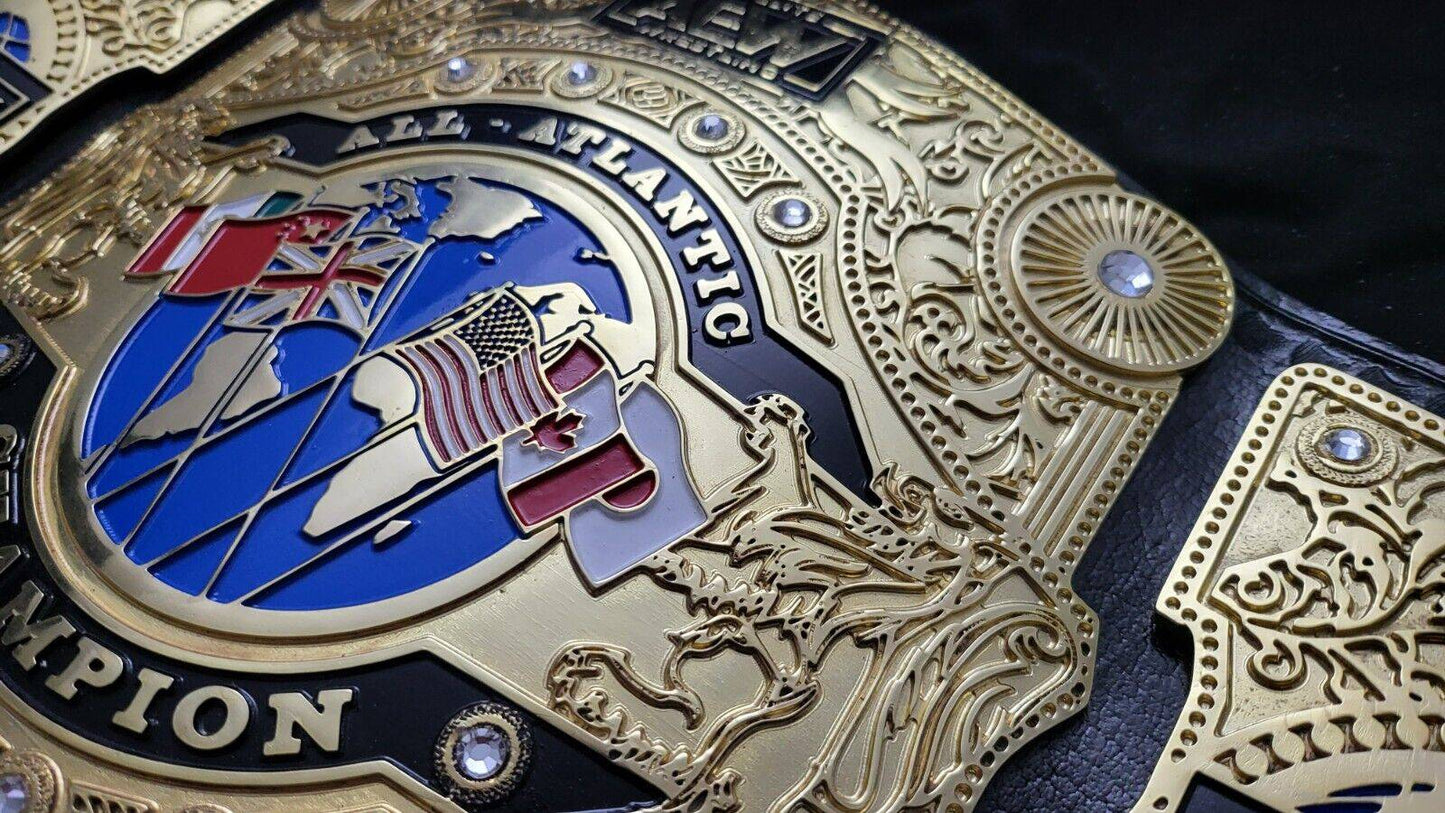 AEW ALL ATLANTIC CNC MADE CHAMPIONSHIP BELT