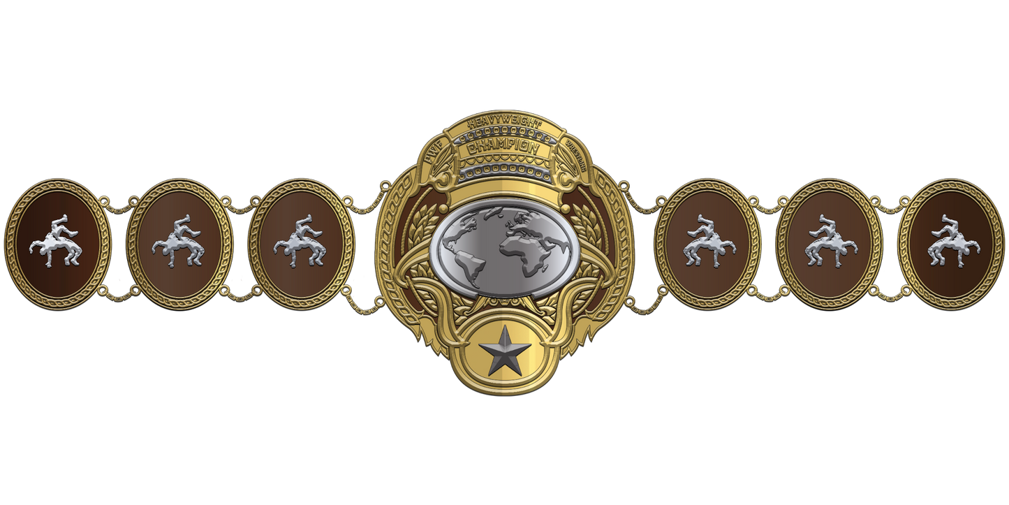 ZBCB-18 Custom Design Championship Belt