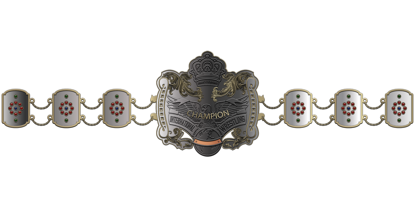 ZBCB-20 Custom Design Championship Belt