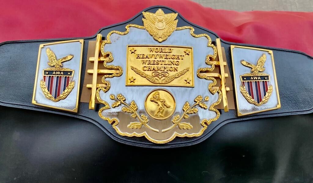 AWA WORLD HEAVYWEIGHT CNC HD CHAMPIONSHIP BELT