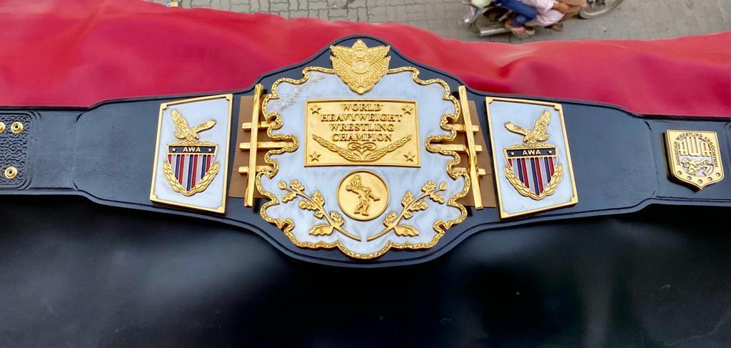 AWA WORLD HEAVYWEIGHT CNC HD CHAMPIONSHIP BELT