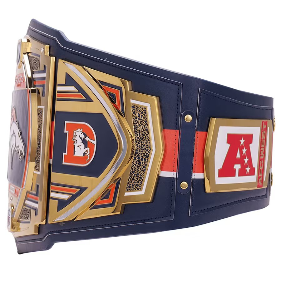 Denver Broncos Championship Belt