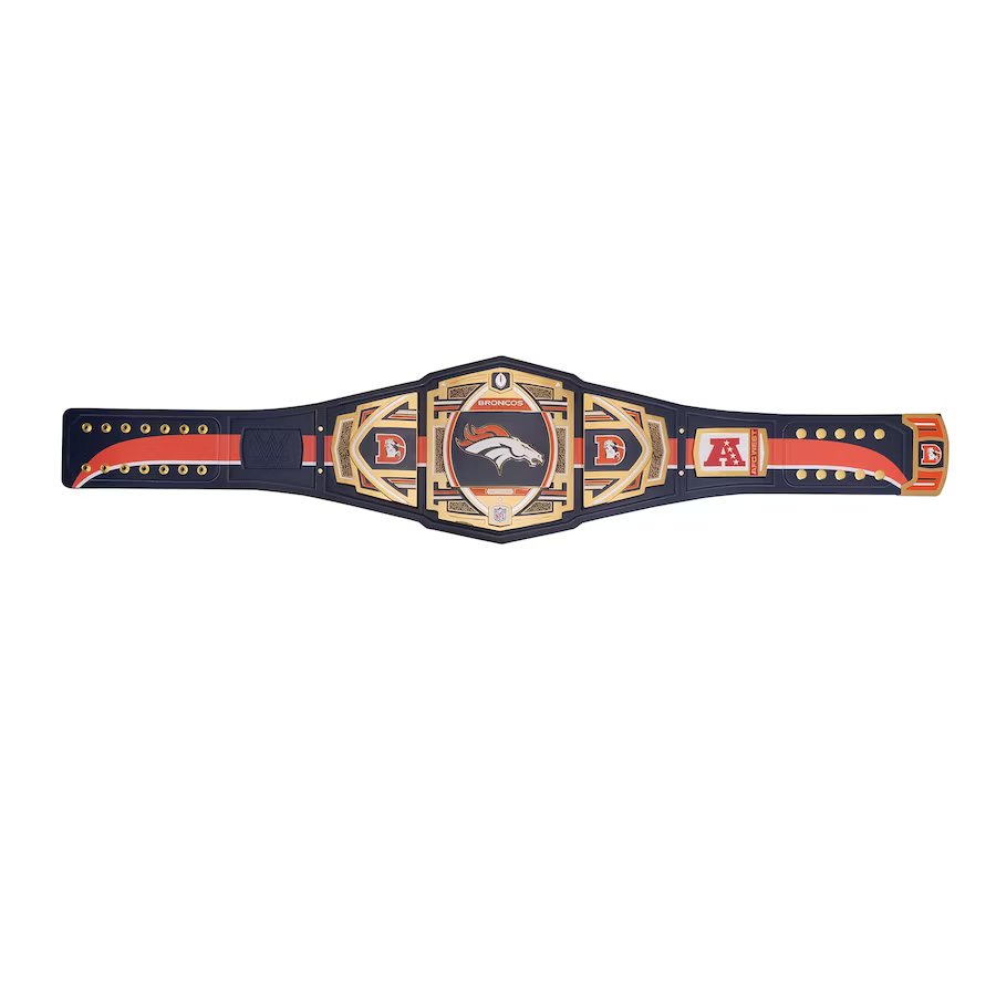 Denver Broncos Championship Belt