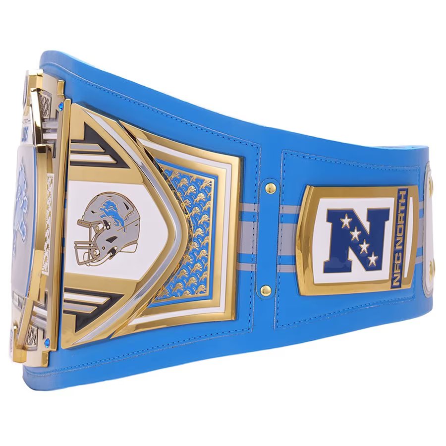 Detroit Lions Championship Belt