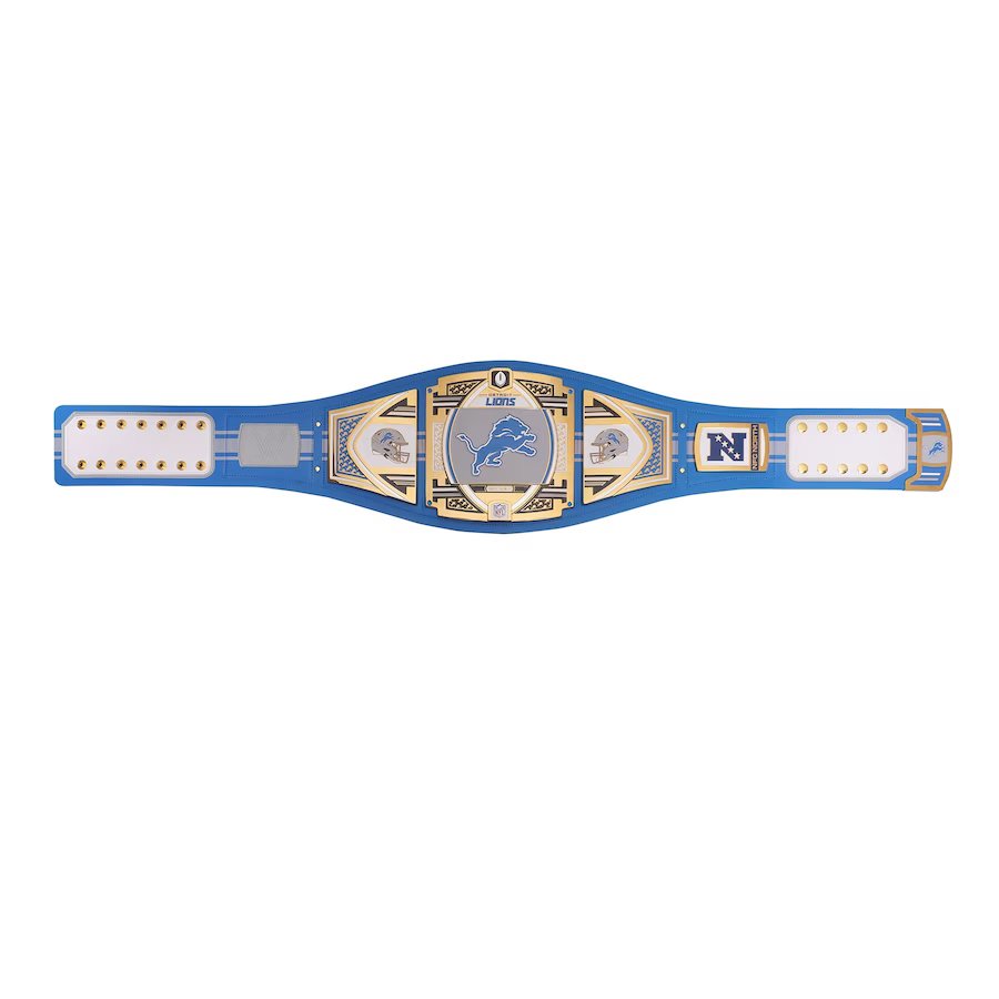 Detroit Lions Championship Belt