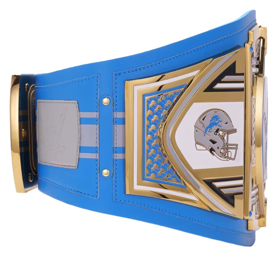 Detroit Lions Championship Belt