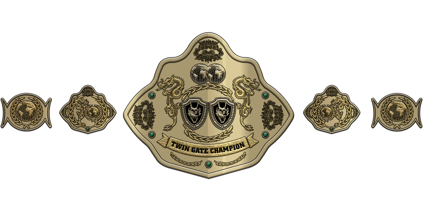 ZBCB-35 Custom Design Championship Belt