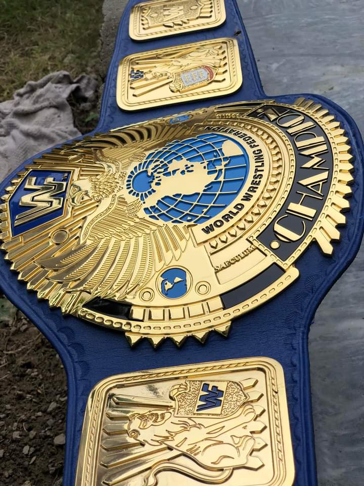 WWF BIG EAGLE ATTITUDE ERA CNC HD CHAMPIONSHIP BELT