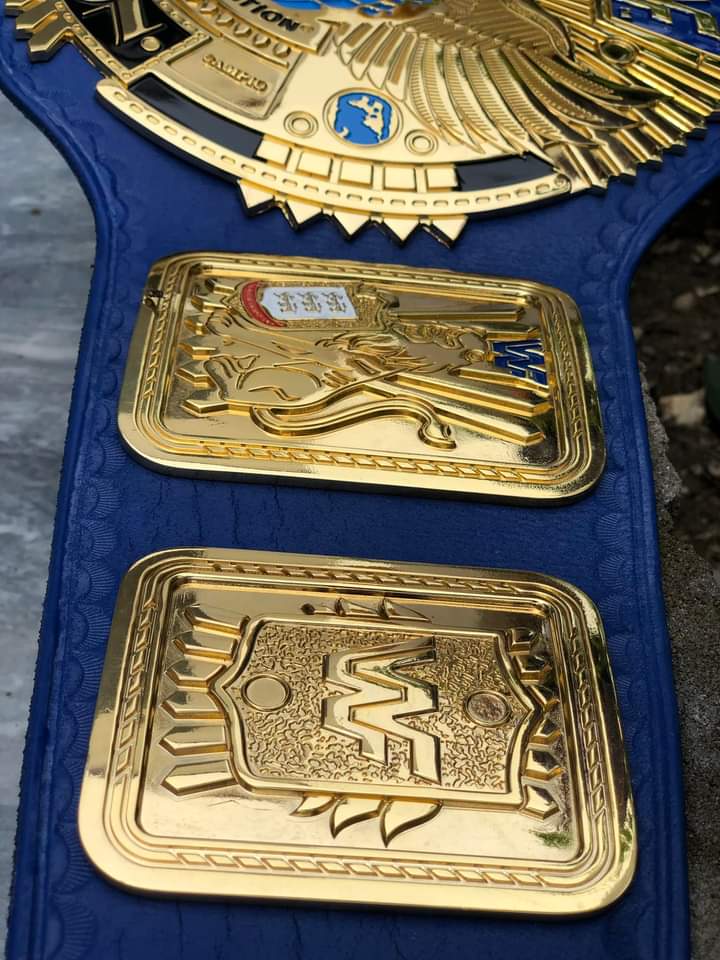 WWF BIG EAGLE ATTITUDE ERA CNC HD CHAMPIONSHIP BELT