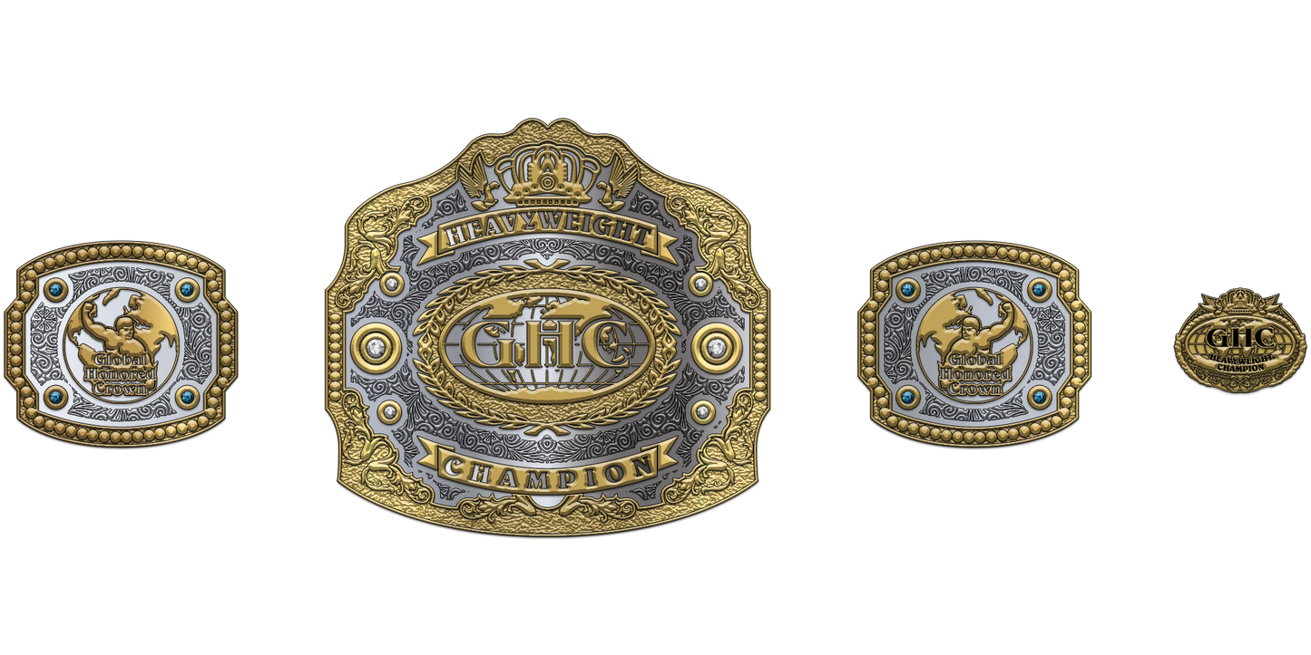 ZBCB-59 Custom Design Championship Belt