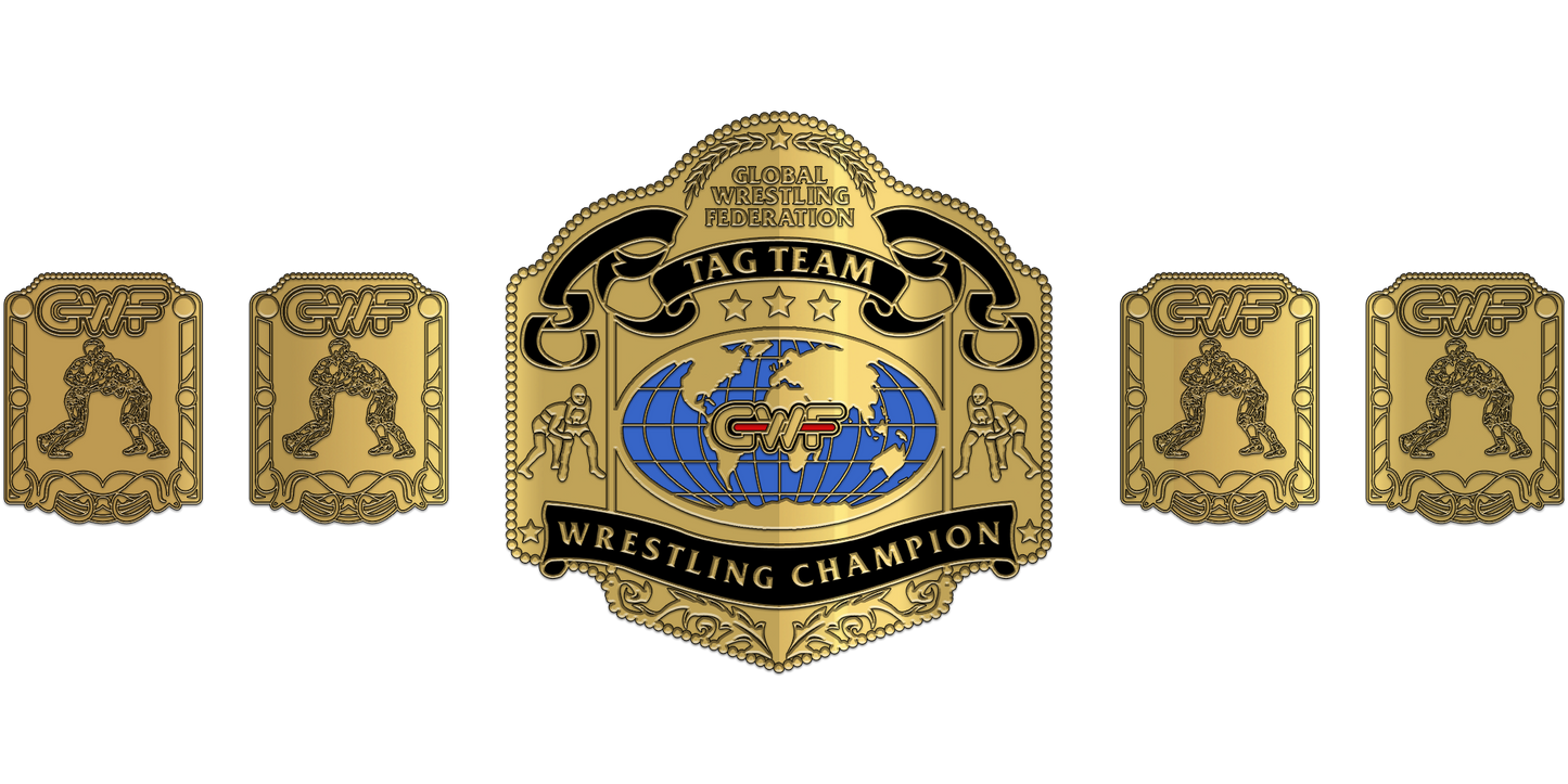 ZBCB-64 Custom Design Championship Belt