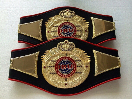 IBU INTERNATIONAL BOXING UNION Title Belt