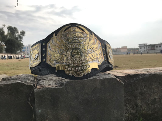 TNA HEAVYWEIGHT 24K GOLD Championship Belt