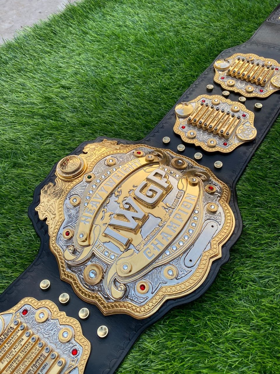 IWGP HEAVYWEIGHT V4 CNC MADE CHAMPIONSHIP BELT (Elite Series)