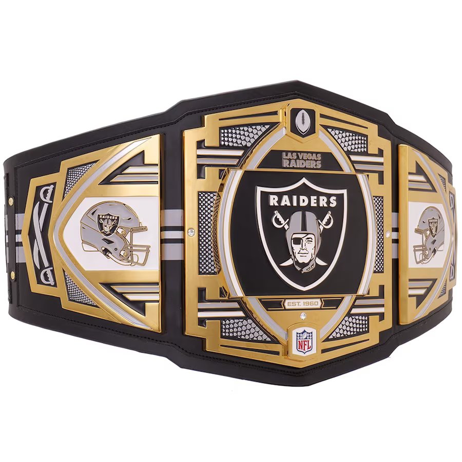 Las Vegas Raiders Championship Belt