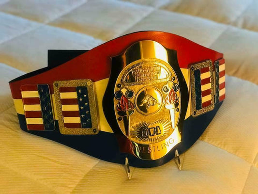 NWA SOUTHERN HEAVYWEIGHT Zinc Championship Belt