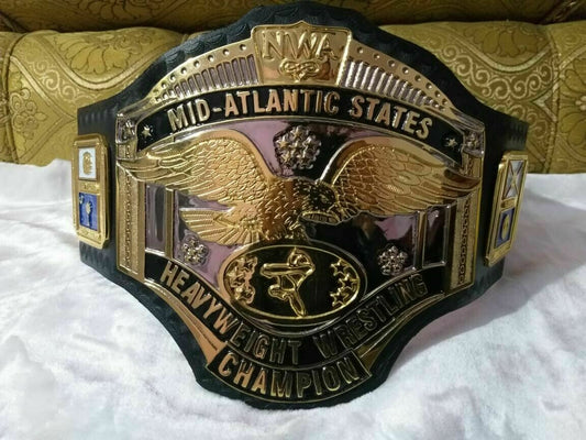 NWA MID-ATLANTIC STATES Zinc Championship Belt