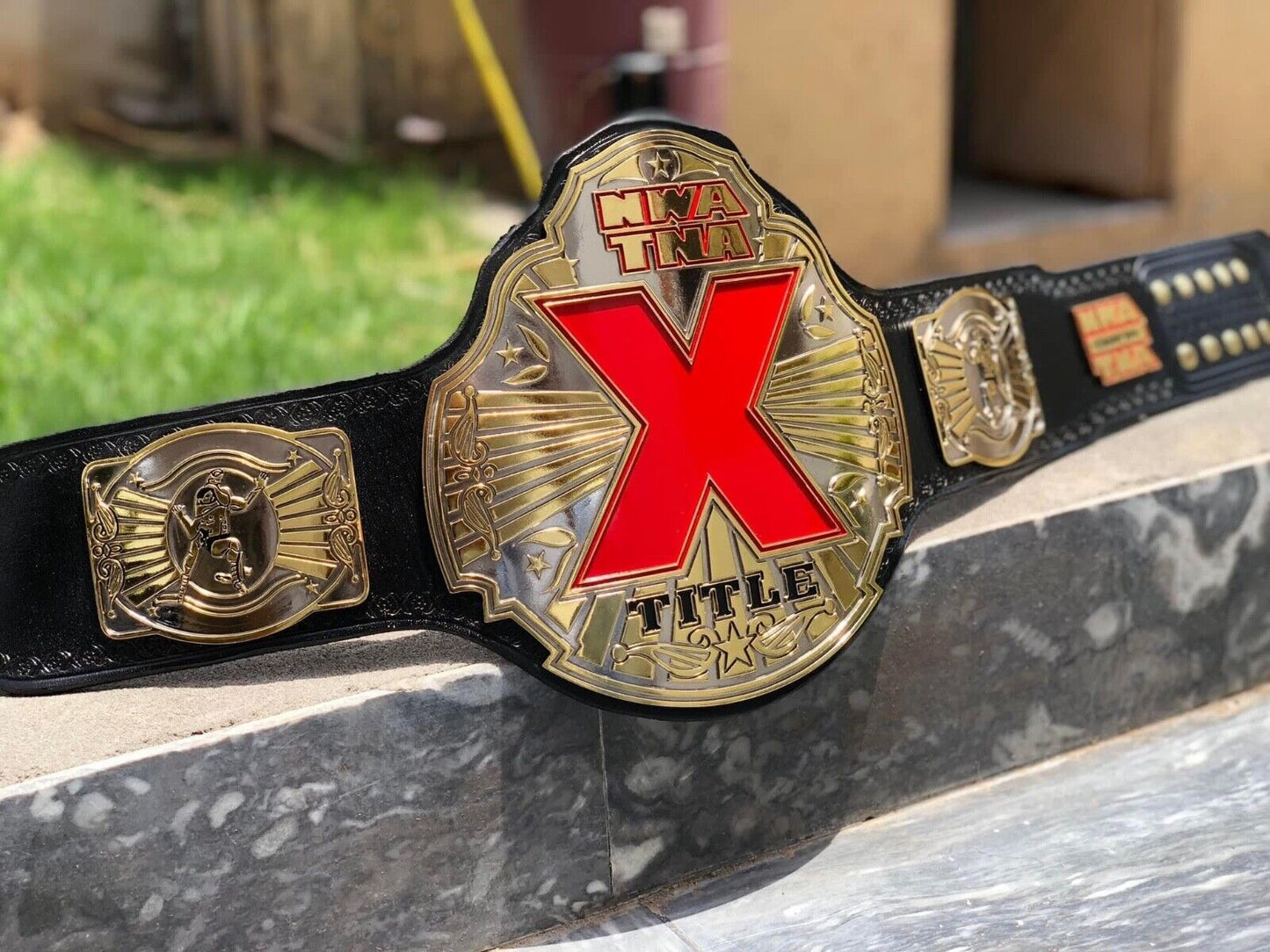 NWA TNA X CNC MADE CHAMPIONSHIP BELT