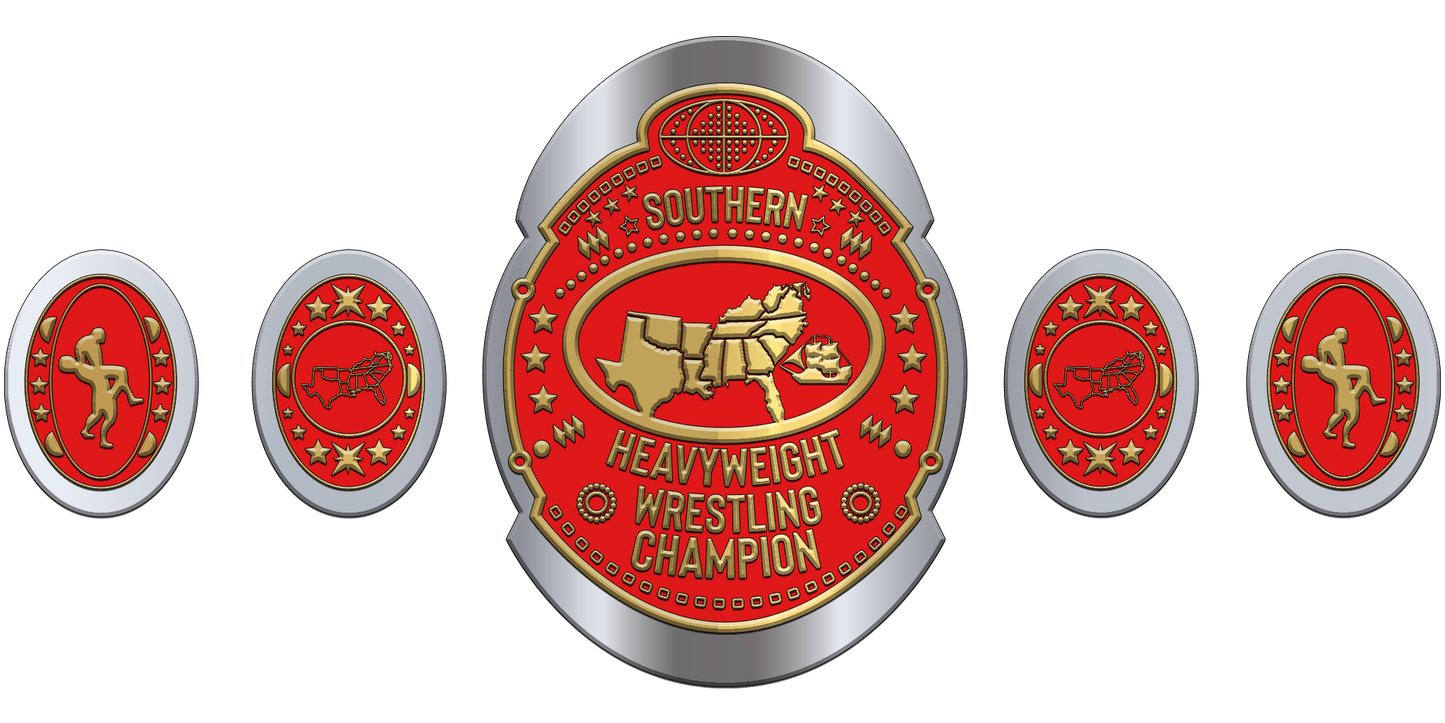 ZBCB-120 Custom Design Championship Belt