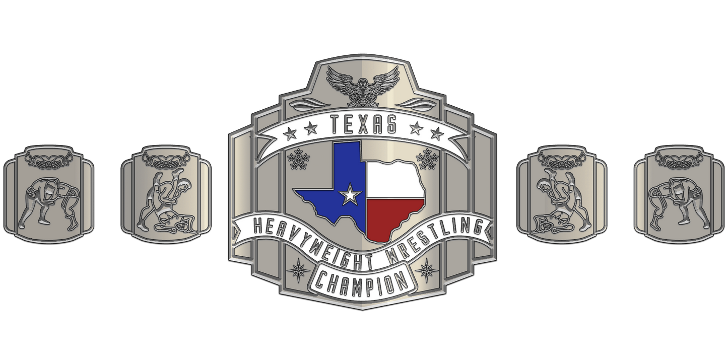 ZBCB-124 Custom Design Championship Belt