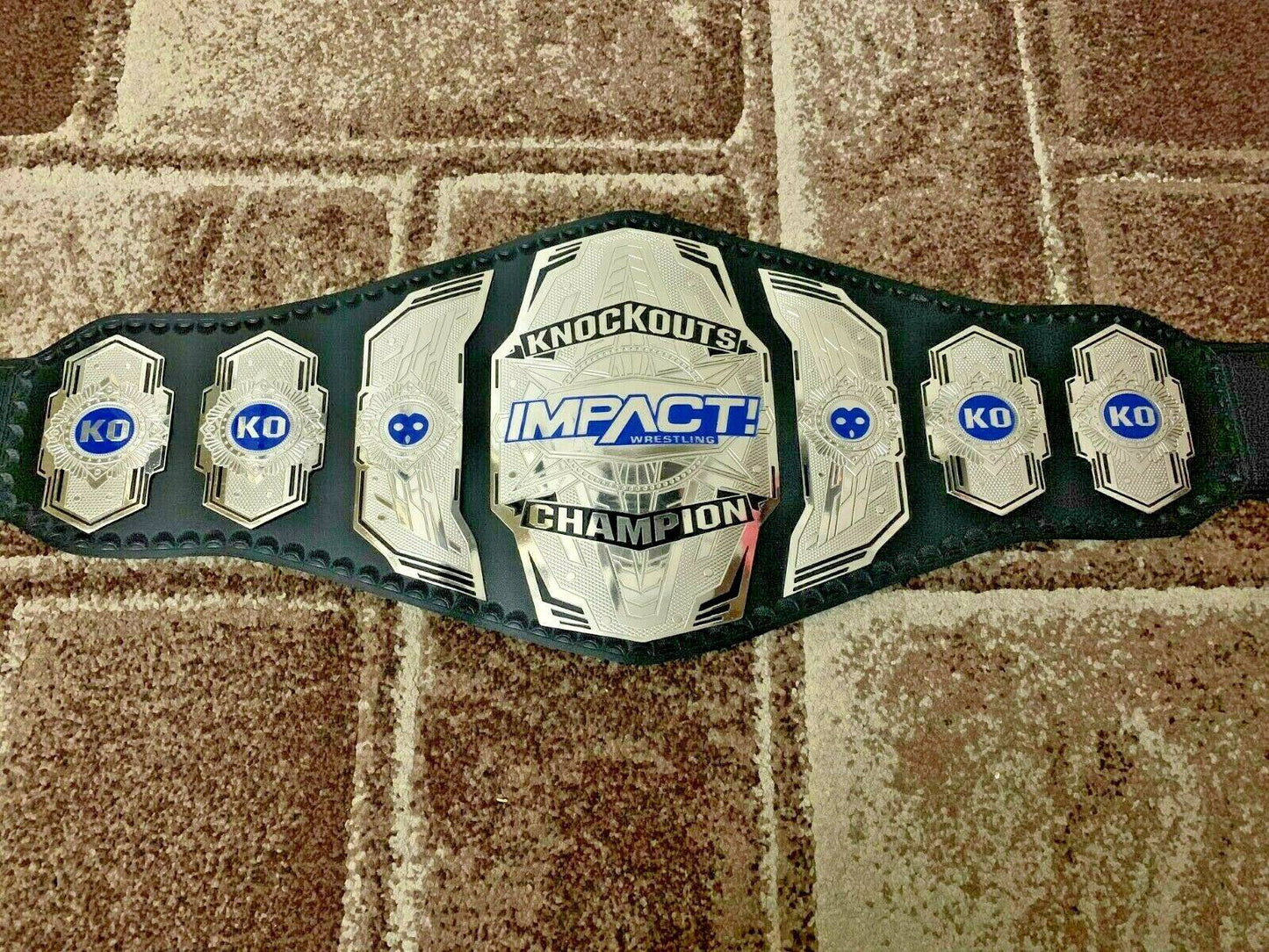 TNA IMPACT Brass Championship Belt