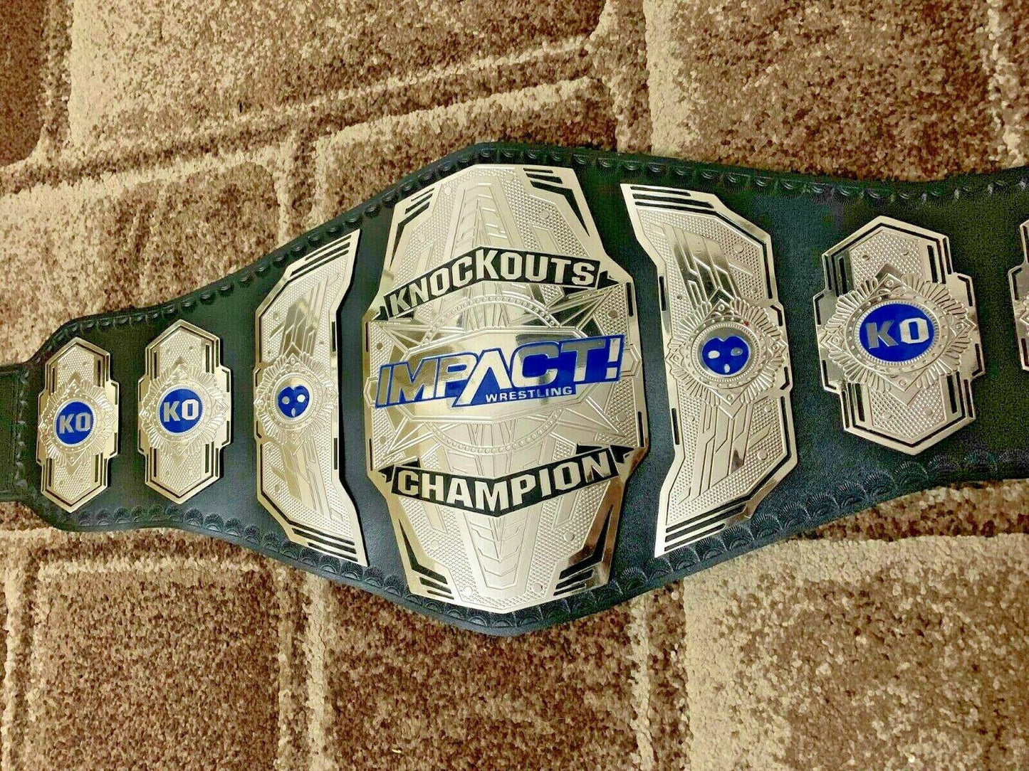 TNA IMPACT Brass Championship Belt