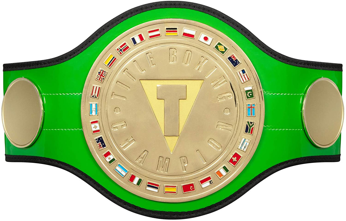 TITLE BOXING GREEN BELT Championship Belt