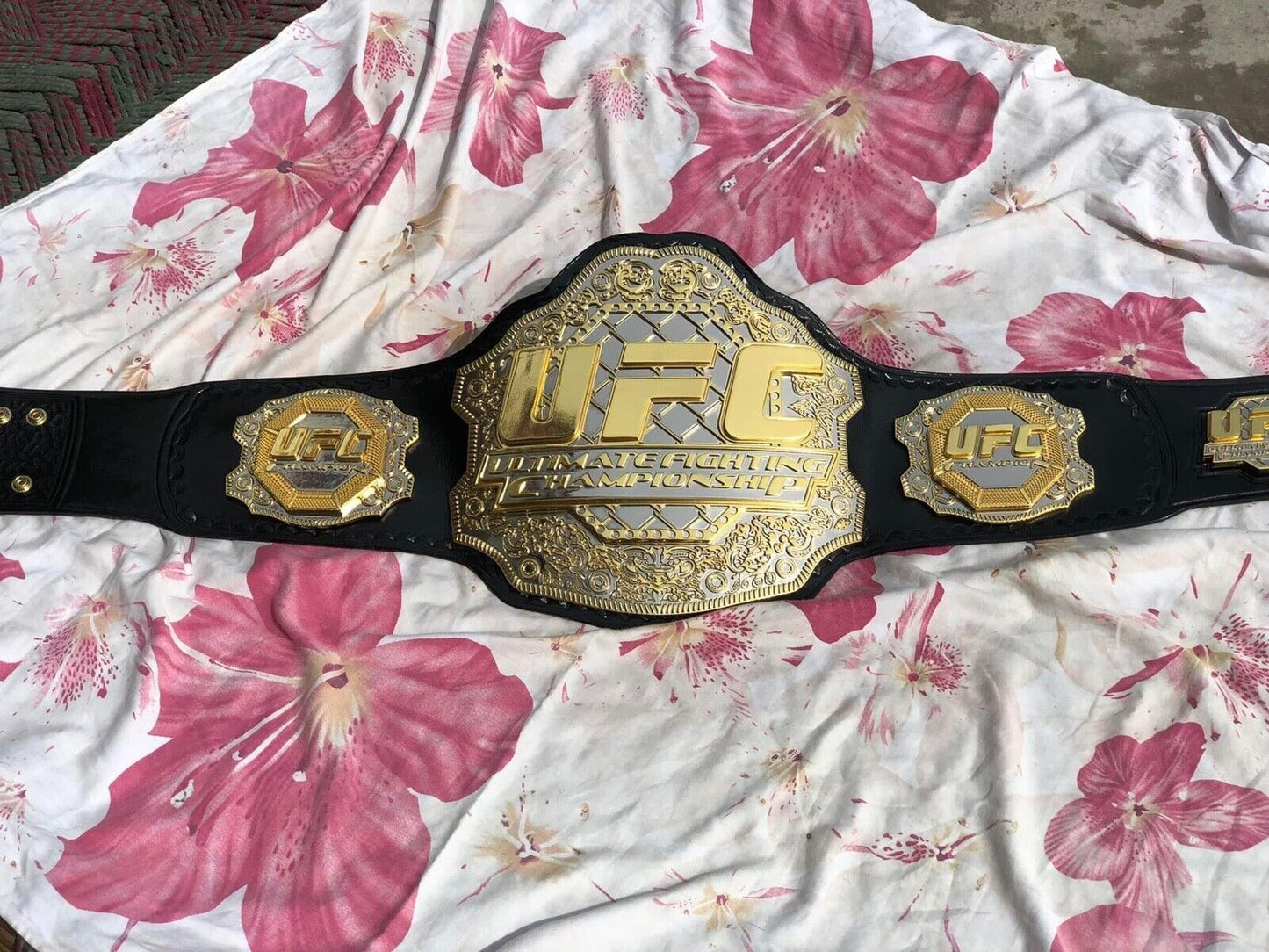 UFC TRIPLE STACK CNC MADE CHAMPIONSHIP BELT