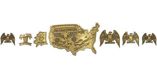 ZBCB-138 Custom Design Championship Belt