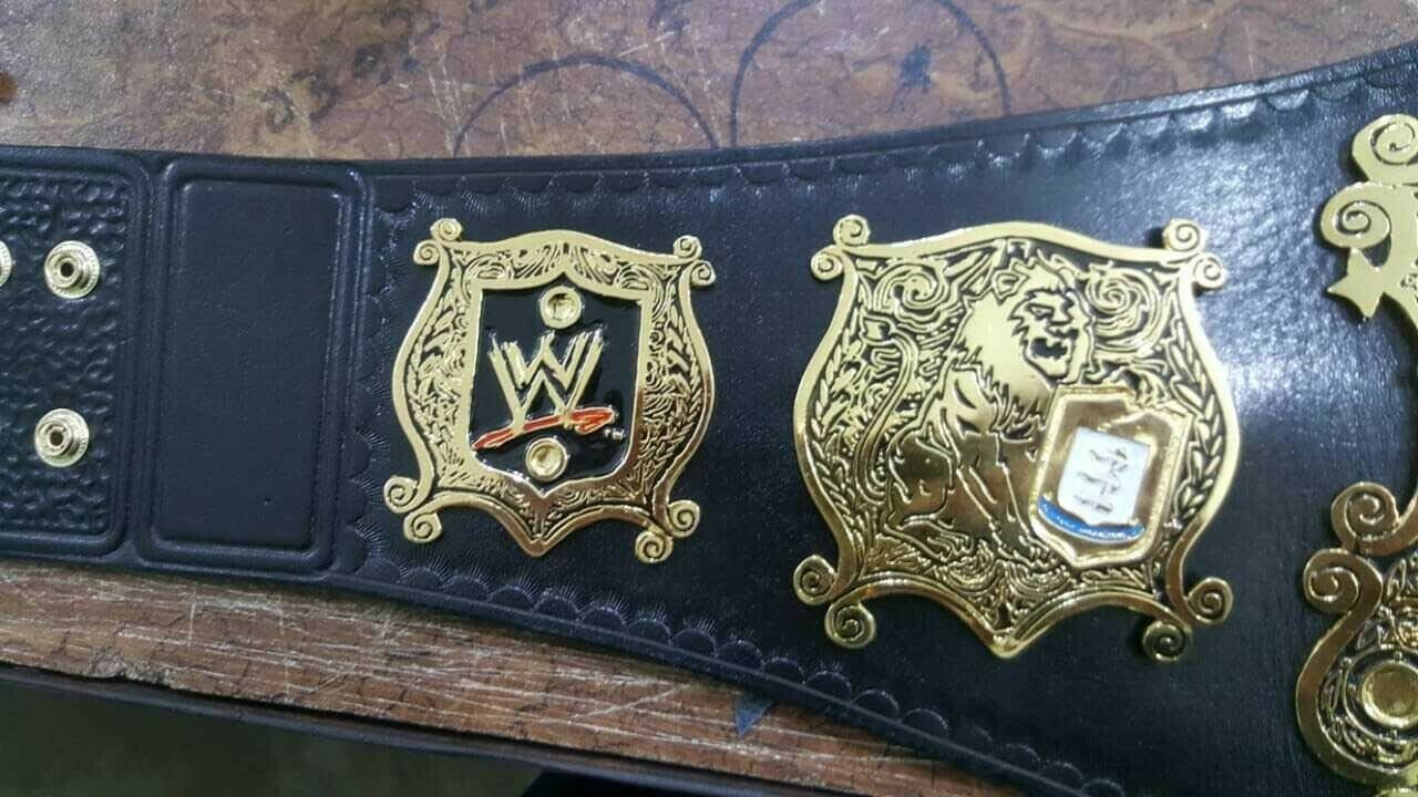 WWE UNDISPUTED Zinc Championship Belt