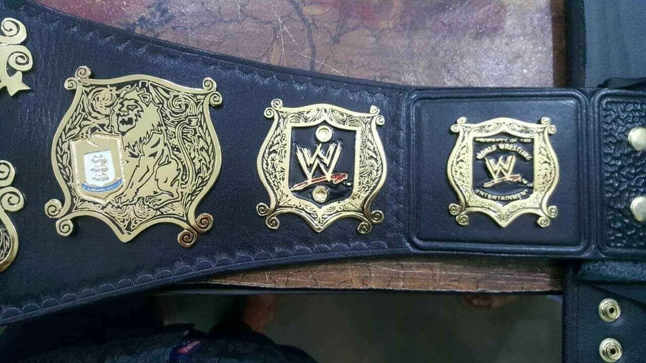 WWE UNDISPUTED Zinc Championship Belt