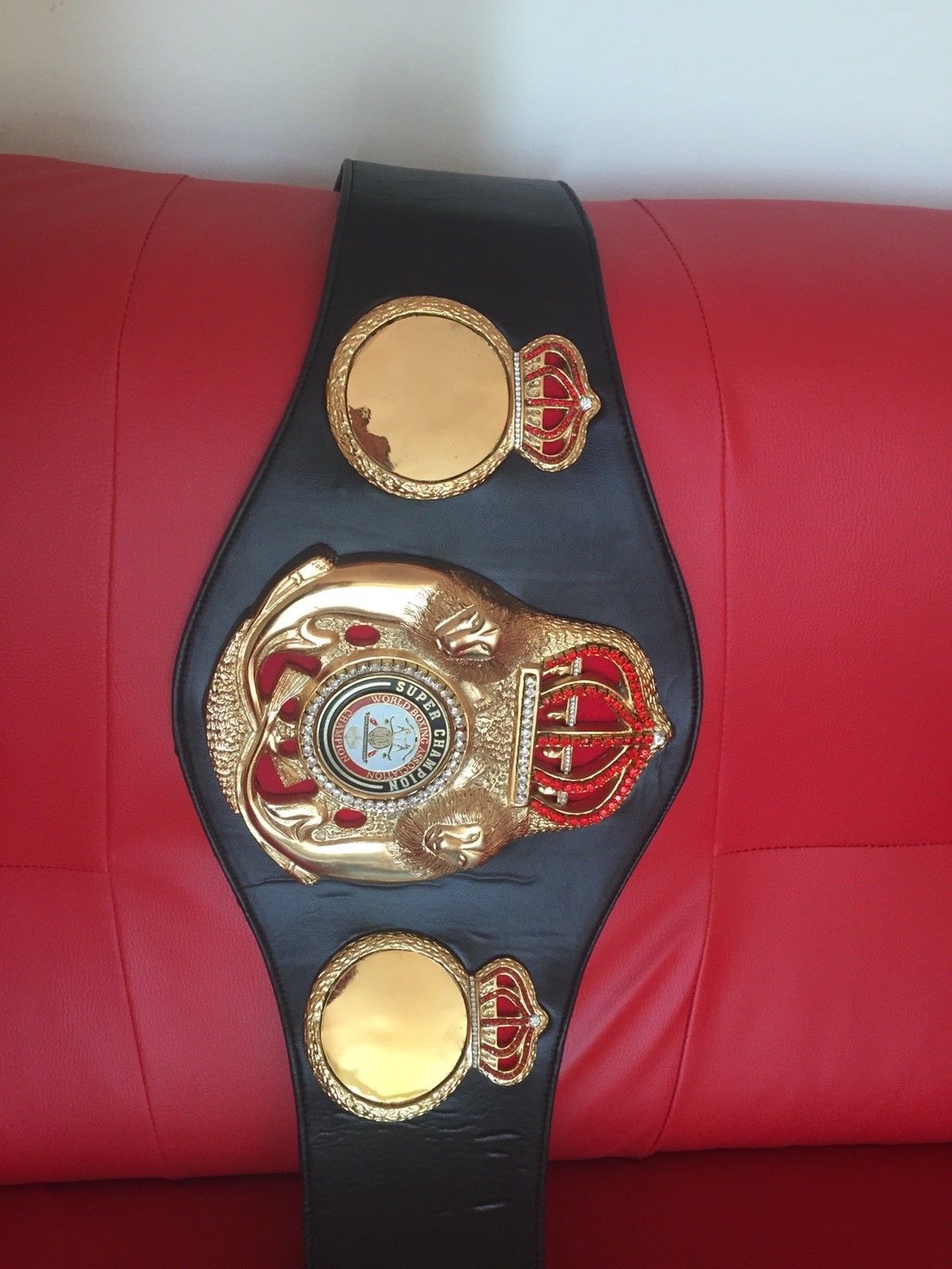 WBA SUPER WORLD Boxing Title Belt