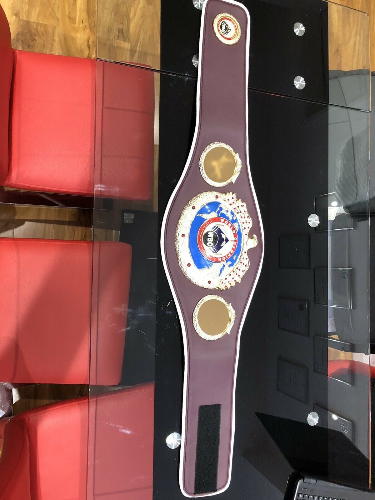 WBO Boxing Championship Title Belt