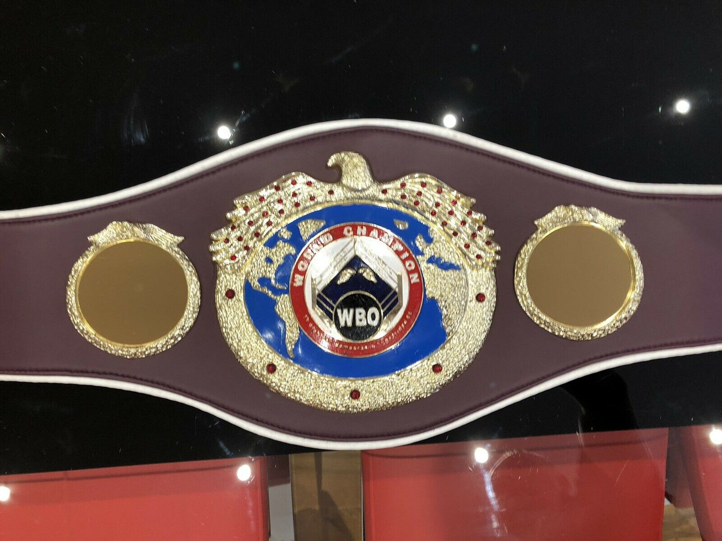 WBO Boxing Championship Title Belt