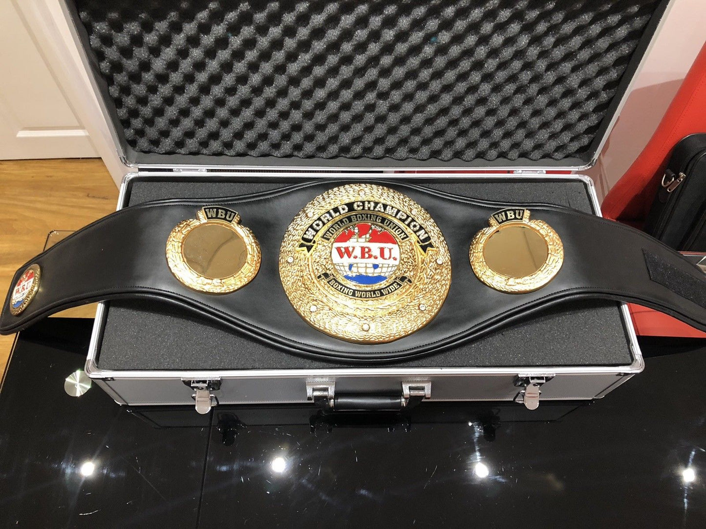 WBU World Boxing Union Title Belt