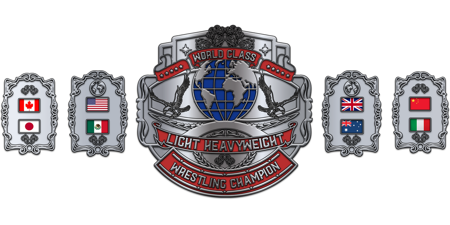 ZBCB-139 Custom Design Championship Belt