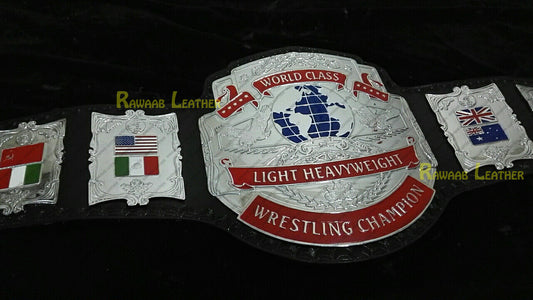 WCWA LIGHT HEAVYWEIGHT Zinc Championship Belt