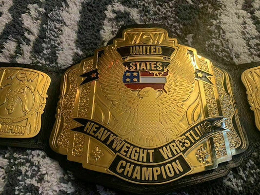 WCW UNITED STATES HEAVYWEIGHT Zinc Championship Belt