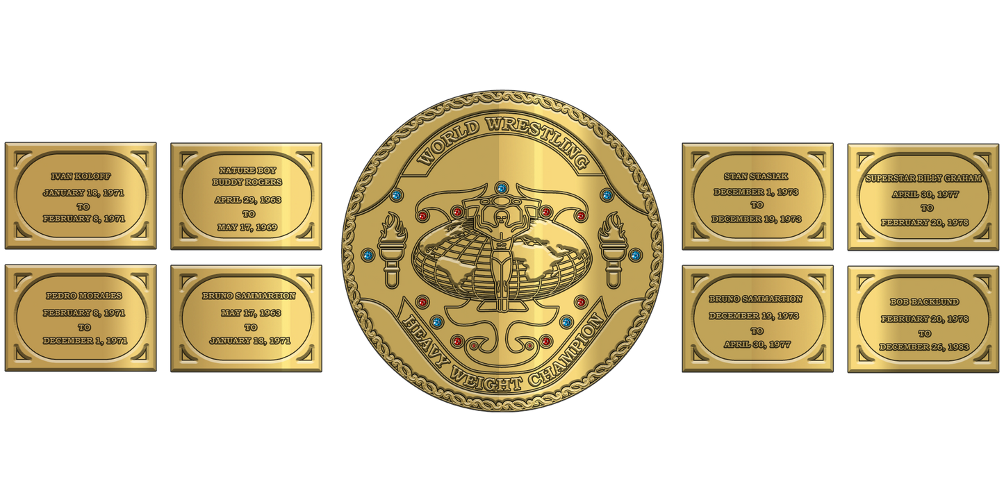 ZBCB-155 Custom Design Championship Belt