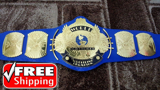 WWF ULTIMATE WARRIOR WINGED EAGLE Brass Championship Title Belt