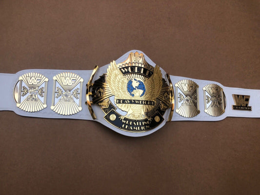 WWF WHITE WINGED EAGLE DUAL PLATED CNC HD CHAMPIONSHIP BELT