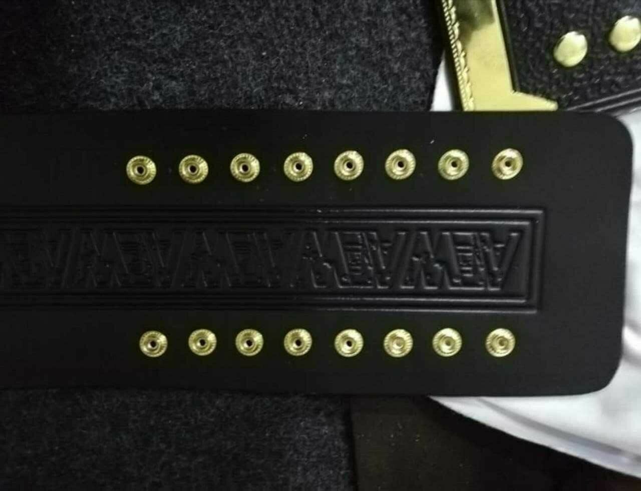 AEW Heavyweight Brass Championship Belt Replica