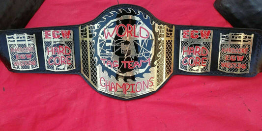 ECW WORLD TAG TEAM Brass Championship Belt