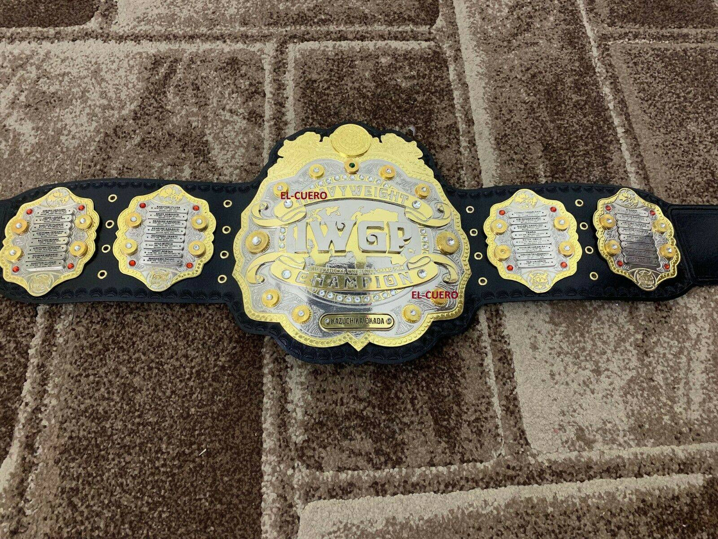 IWGP HEAVYWEIGHT REPLICA DOUBLE STACKED Championship Belt