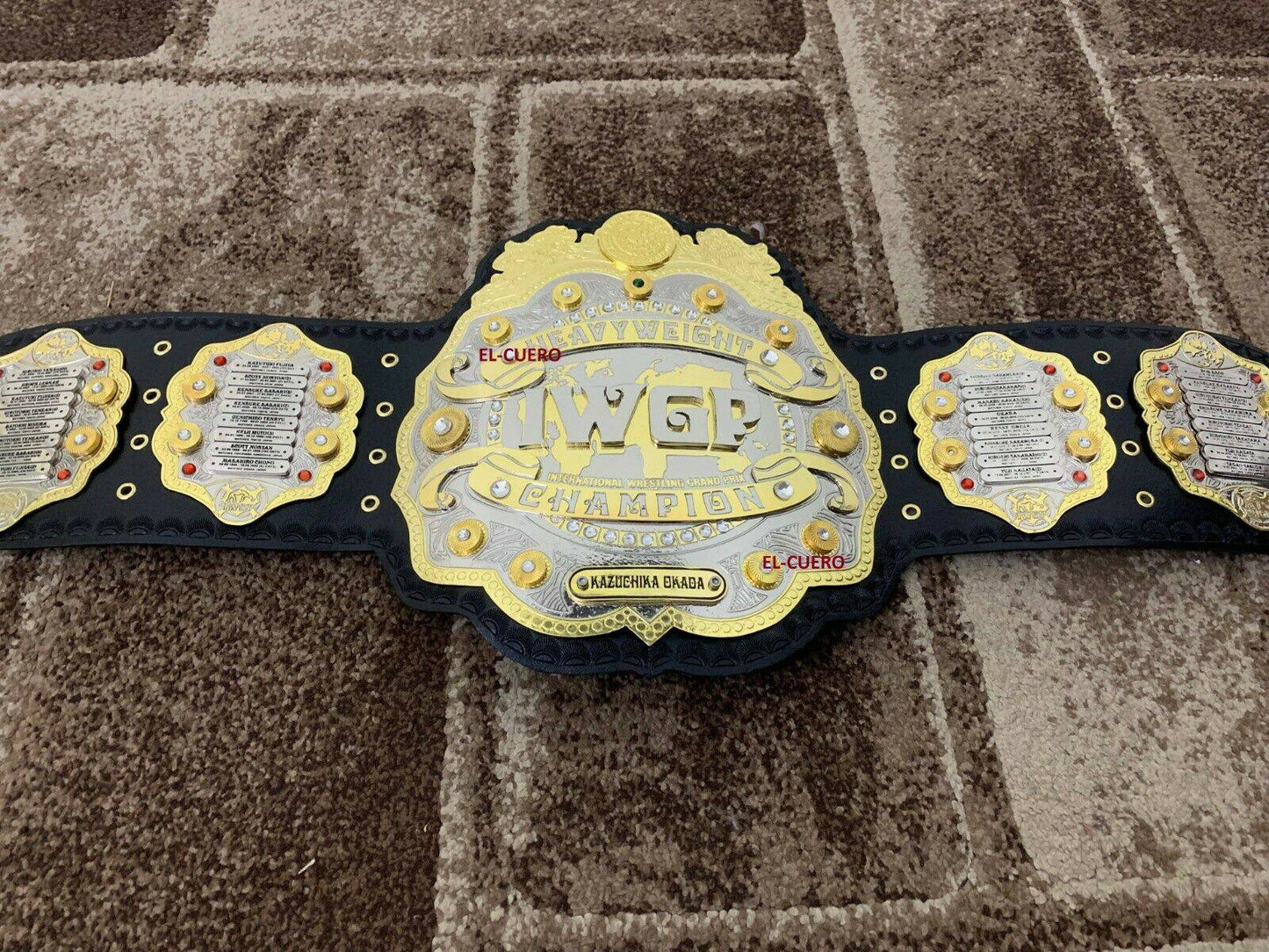 IWGP HEAVYWEIGHT REPLICA DOUBLE STACKED Championship Belt