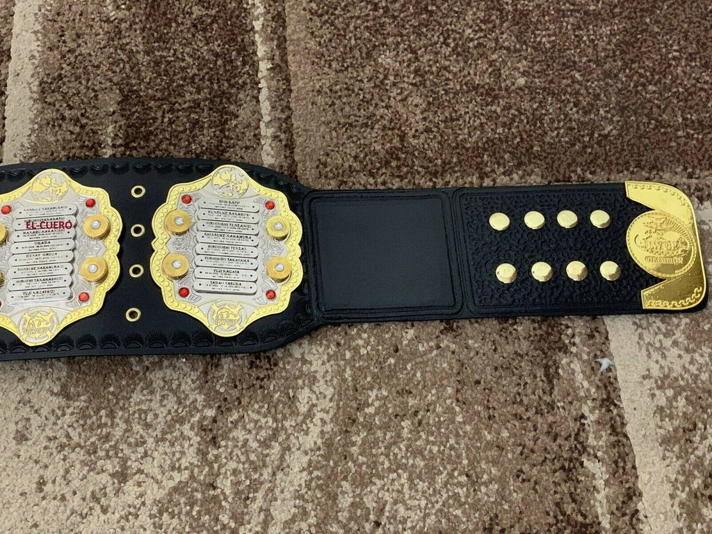 IWGP HEAVYWEIGHT REPLICA DOUBLE STACKED Championship Belt