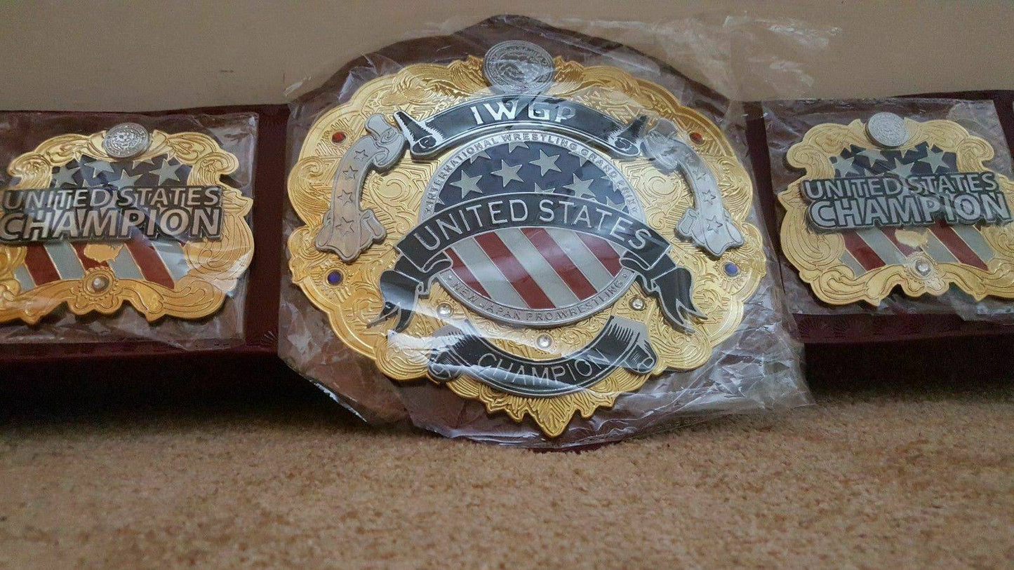 IWGP UNITED STATES DOUBLE STACKED Championship Belt